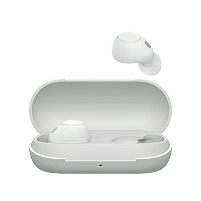 Sony WF-C700N | Cuffie True Wireless con Noise Cancelling, Connessione Multipoint, Batteria fino a 20h e ricarica rapida, Resistenza IPX4, iOS/Android - Bianco