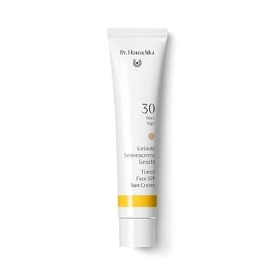 Dr.Hauschka - Crema solar para cara, tintado, SPF30, 40 ml