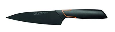 Fiskars 978311 Edge Coltello da Cuoco, 15 cm, Acciaio Inossidabile, Nero, 29 x 7.5 x 1.9 cm, 1003095