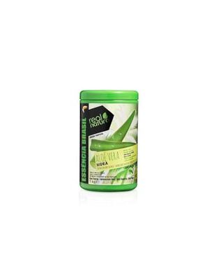 Real Natura - Gélatine Capillaire Aloe Vera Hydra - Hydratation Intense - Réparation Profonde - Lisse et Anti-Frisottis - 1000ML