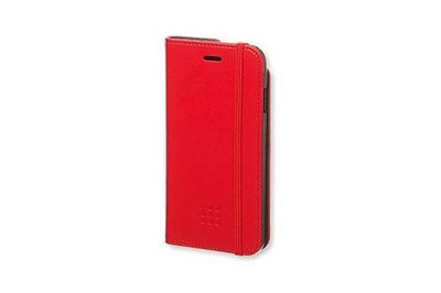 Moleskine beschermhoes voor iPhone 6+/6s+/7+/8+, booktyp, Scarlet Red