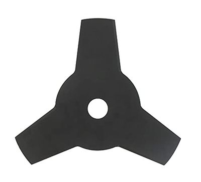 GREENSTAR - Cuchilla de 3 dientes, adaptable para desbrozadora, corte de 230 mm, diámetro de 25,4 mm y grosor de 1,4 mm,