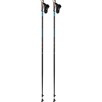 McKinley Impulse 5.0, Bastoncini da Nordic-Walking Unisex Adulto, Black/Blue, 110