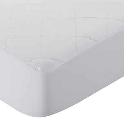 Pikolin Home -Protège-matelas matelassé en tissu 100 % coton avec traitement antiallergique et totalement respirant