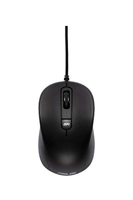 ASUS MU101C Souris Filaire Blue Ray Silent (Ambidextre, 3200 dpi, silencieuse) Noir