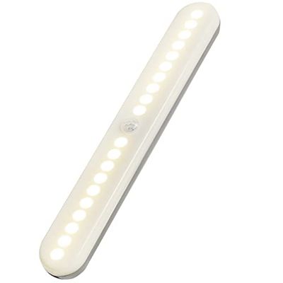 OUSFOT Led Light Rörelsesensor 3 trådlösa lägen Skåpljus 20 Led Usb Uppladdningsbar snabbladdning och lång standbytid, perfekt för köksskåp Garderob