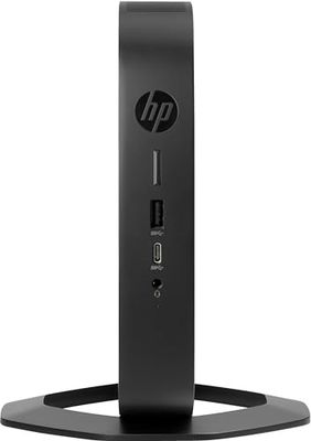 HP t540 - Client léger - USFF - 1 x Ryzen Embedded R1305G / 1.5 GHz - RAM 8 Go - Flash 32 Go - eMMC - Radeon Vega 3-1GbE, Bluetooth 5.2, Wi-FI 6 - WiFi : 802.11a/b/g/n/AC/AX, Bluetooth 5.2 - Noir