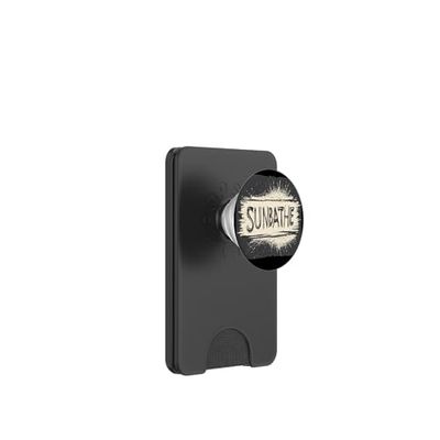 Impressionante dichiarazione di prendere il sole estivo per uomo e donna PopSockets PopWallet per MagSafe