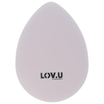 PARSA Beauty LOV.U Spazzola districante Wet & Dry (rosa) – Spazzola per capelli con specchio – Spazzola per capelli con 4 perni in plastica – Spazzola per capelli – Spazzola per capelli da donna –