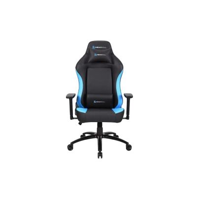 Newskill Akeron Fauteuil de Gaming Professionnel avec Cadre en Acier renforcé et système d'équilibrage inclinable jusqu'à 180 degrés, accoudoirs 3D Bleu NS-CH-AKERON-BLUE