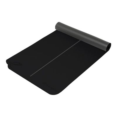 Energetics 420628-Yogamat Yogamat Zwart/Antraciet One size