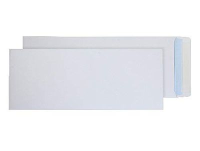 Blake Everyday | enveloppe (43 x 16.2cm) | lot de 250 unités | 120 GSM | enveloppes blanches avec bande autocollante | pack múltiple papeterie | Modèle 4502