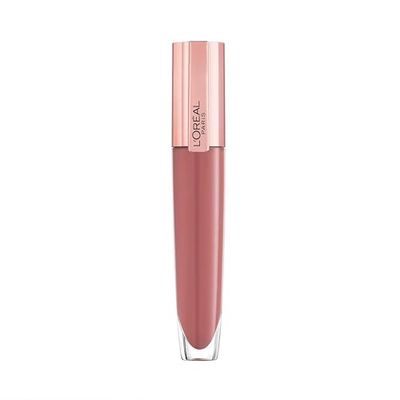 L’Oreal Paris Gloss volumizzante Brilliant Signature, Lucidalabbra a lunga durata, I Heighten, 6,4 ml