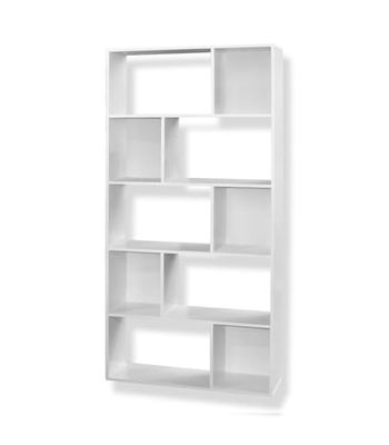 Urban living “EVORA” WIT SCHAP 83X23XH173CM