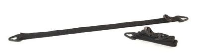 Burley Bag Tie Down Straps (Set of 2), Travoy Strap Uomo, Nero-Nero, Taglia Unica