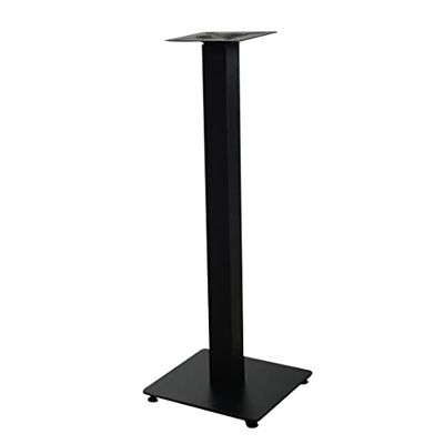 Vacchetti 6456570000 Base Table Bar Metal Quad, Noir, Grand