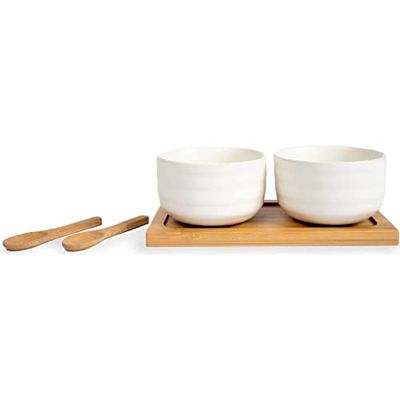 Sagaform 5018343 Set de tapas en bambou grès