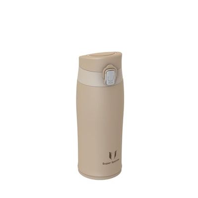 Super Sparrow Water Bottle Stainless Steel 18/8 - Travel Mug - 350ml - Insulated Metal Water Bottle - BPA Free - Leakproof Drinks Bottle