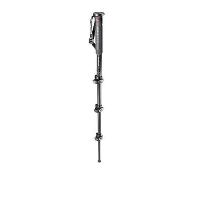 Manfrotto MPMXPROC4 - Monopié XPRO+, 4 secciones, fibra de carbono