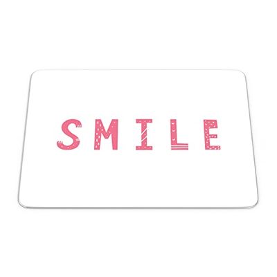 Bonamaison, Tapis de Souris Rectangle Imprimé Numériquement, Fond Antidérapant, pour Bureau et Maison, Taille: 22x18cm