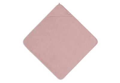 Jollein Ręcznik z kapturem dla niemowląt - frotte, Wild Rose - 100% bawełna - 75 x 75 cm - certyfikat Öko-Tex - ręcznik dla niemowląt z kapturem dla dziewcząt i chłopców