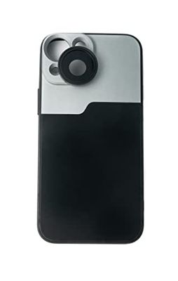SYSTEM-S Filtro CPL 37 mm Circular Polarizer con custodia in nero per iPhone 13 Mini