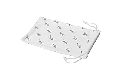 Bonamaison Imprimé Numériquement Lunettes Étui avec Cordon de Serrage, 100% Coton, Sac Lunettes, Pochette à Lunettes, 1 Pièce, Taille: 11x19 Cm