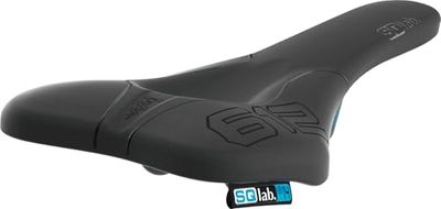SQlab 612 Ergowave S-Tube, 15 cm, selim, adultos unissexo, preto