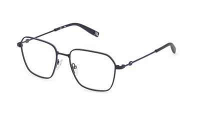 Fila VFI308 bril, mat blauw met gekleurde onderdelen, 52 uniseks volwassenen, Mat blauw met gekleurde delen