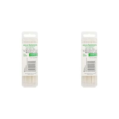 Avery Fasteners 4.4 mm Micro Stitch Fastener Refills, White (Pack of 2)