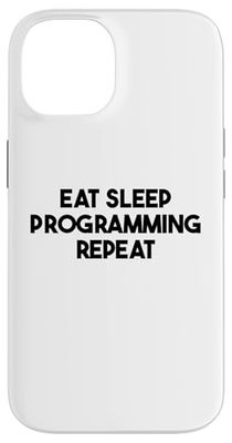 Programmer Funny - Eat Sleep Programming Repeat Case for iPhone 14