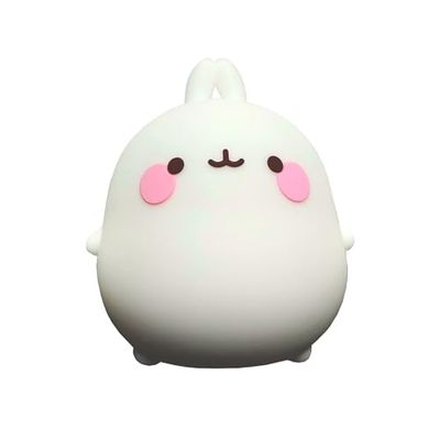 WONDEE Molang - Altoparlante Bluetooth piccolo per bambini, a forma di bambola, coniglio molang, regali originali, altoparlante per bambini, ragazze e donne, altoparlante Bluetooth adorabile e potente