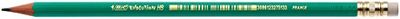 Bic crayon Bic eCOlutions ® eVOLUTION 655 hB avec gomme (vert)