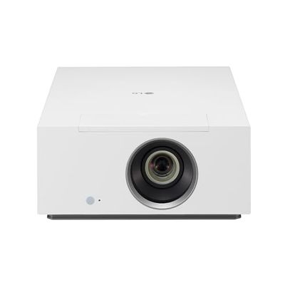 LG CineBeam HU710PW - Proyector TV 4K con SmartTV webOS 6.0, hasta 140", Fuente LED 4 Canales, 2.000 lúmenes, Resolución 3840x2160, Conectividad Inalámbrica, Color Blanco