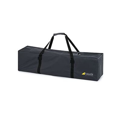 hauck Bag Me mala para carrinho de bebé universal | capa de transporte carro para avião, carro ou comboio, material resistente e impermeável repele sujidade, 115 x 31 x 31 cm - cinzento