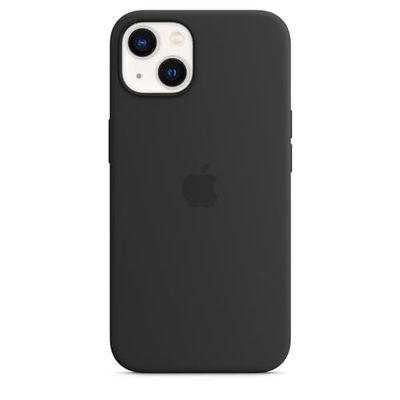Apple Silicone Case with MagSafe (for iPhone 13) - Midnight