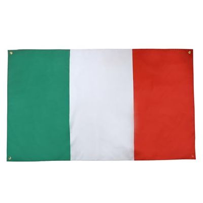 AZ FLAG Italiens flagga 150x90 cm med 4 öljetter, italiensk flagga för balkong eller vägg