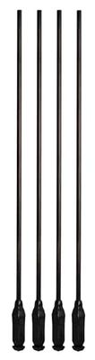 Original Einhell Puntas de repuesto para vareadores de olivas con batería (accesorios para vareadores de olivas/frutas con batería GE-FS 18/53 Li, 4 puntas, de carbono, 31 cm de largo)
