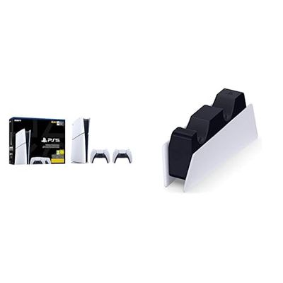 Sony Playstation 5 Slim 1,02 To Wifi Noir, Blanc & DualSense Charging Station (PS5)