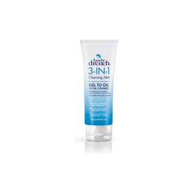 Body Drench Cleasing Melt - Gel to Oil | Olejek oczyszczający 85 g | Żel olejowy do twarzy | 3 W 1: Usuń wodoodporny makijaż - Spokój - Odśwież | Demakijażu twarzy | Czysta i miękka skóra