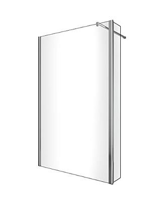 PARETE WALK IN CON ANTINA ABBINATA H 200 (WALKIN90 + PORTE 40 (tot 130,5-132,5))