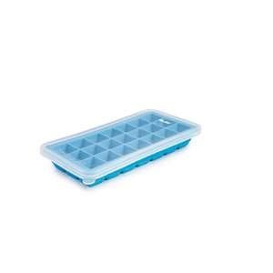 IBILI - 860621 - Vaschetta da 21 cubetti di ghiaccio con coperchio