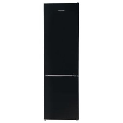 Russell Hobbs Freestanding 60/40 Split C Class Fridge Freezer, 331L Total Capacity, Total No Frost, 4 Star Freezer Rating, Adjustable Feet, Reversible Door in Black, RH185FF601C1B