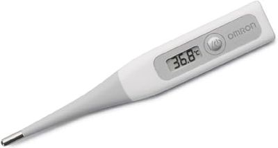 OMRON Flex Temp Smart Thermometer – Digital Thermometer for Babies and Adults with Fast 10-Second Measurement, Thermometer with Flexible Tip for Comfort, Water-Resistant