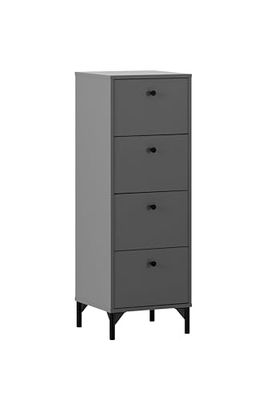 Schildmeyer Commode Smash en Bois Anthracite 40 cm