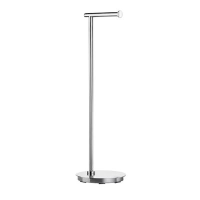Smedbo "Outline Lite portarotolo Rotondo in Acciaio Inox lucidato, Argento, 60 cm