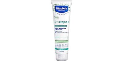 MUSTELA STELATOPIA+ CREMA RELIPIDIZANTE ANTICOMEZÓN, DISMINUYE EL ENROJECIMIENTO PARA PIEL ATÓPICA CON 99% INGREDIENTES DE ORIGEN NATURAL, 150ml