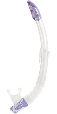 Cressi Gamma Tubo de Snorkel, Unisex, Gris/Negro, Talla Única