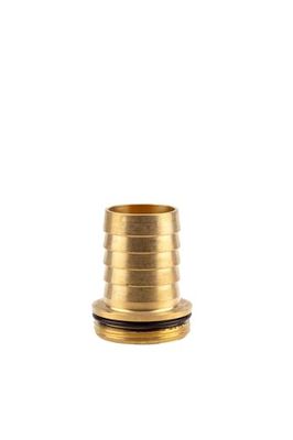 Bocal de latão GARDENA: conector de latão para válvulas intermediárias e de pé, adequado para mangueiras de 32 mm (1 1/4") (7252-20)