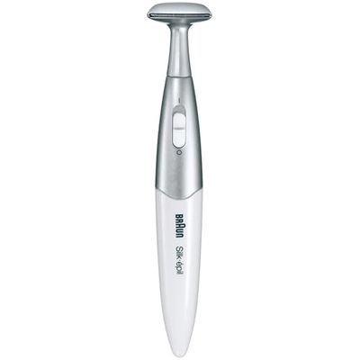 Braun Silk-epil Bikini Styler, 3-in-1 Precision Bikini Trimmer with Precision Head, Bikini Shaping Head & 2 Trimming Combs, FG1100, White
